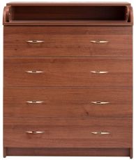 Пеленальний комод Babyroom 4 тел. Big 102x80x50 горіх лісовий